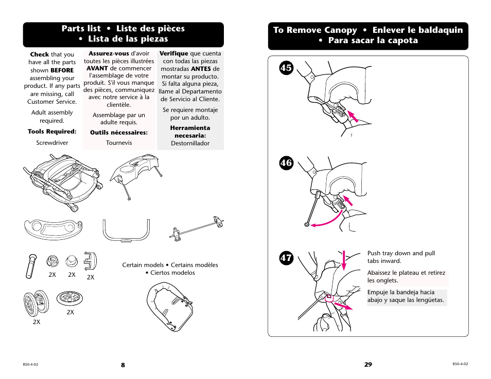 Graco 6110 User Manual | Page 8 / 36