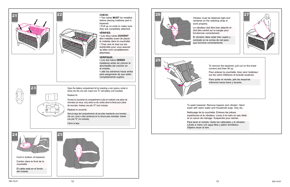 Graco 9852 User Manual | Page 13 / 21