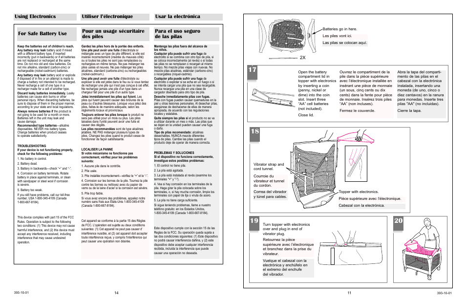 Graco 9852 User Manual | Page 14 / 21