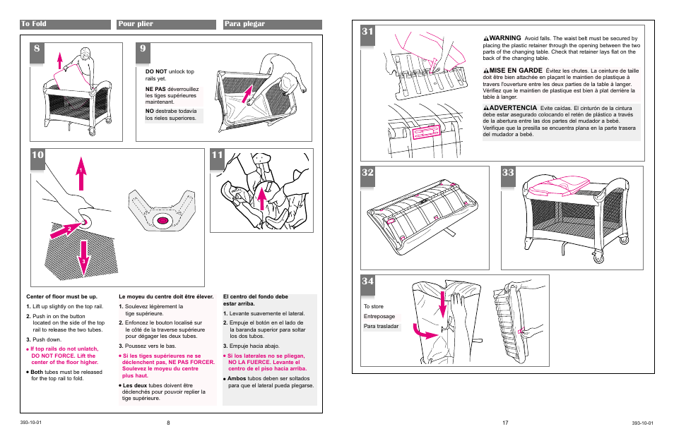 Graco 9852 User Manual | Page 8 / 21
