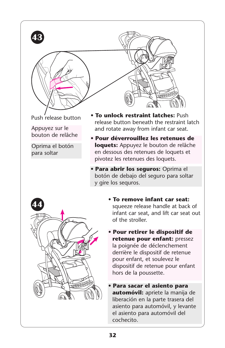 Graco ISPA173AB User Manual | Page 32 / 44