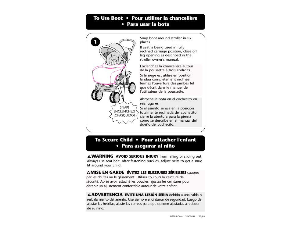 Graco ISPA173AB User Manual | Page 41 / 44