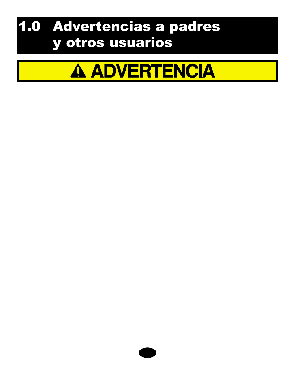 0 advertencias a padres y otros usuarios | Graco 6110 User Manual | Page 86 / 128