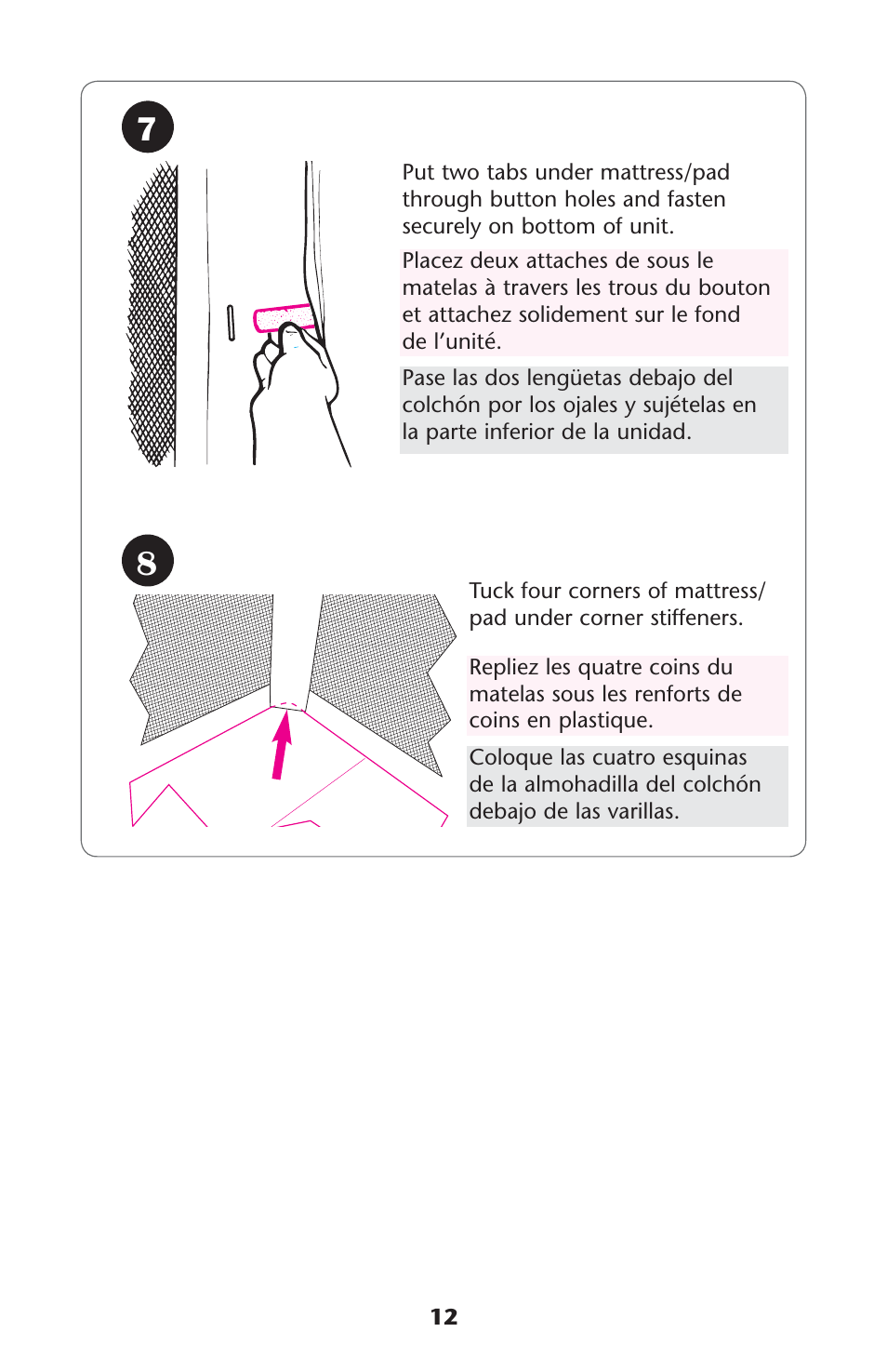 Graco Pack 'n Play ISPP120AD User Manual | Page 12 / 40
