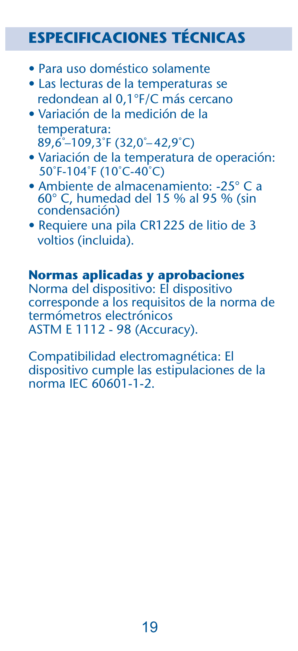 Especificaciones técnicas | Graco PD135573A User Manual | Page 39 / 40