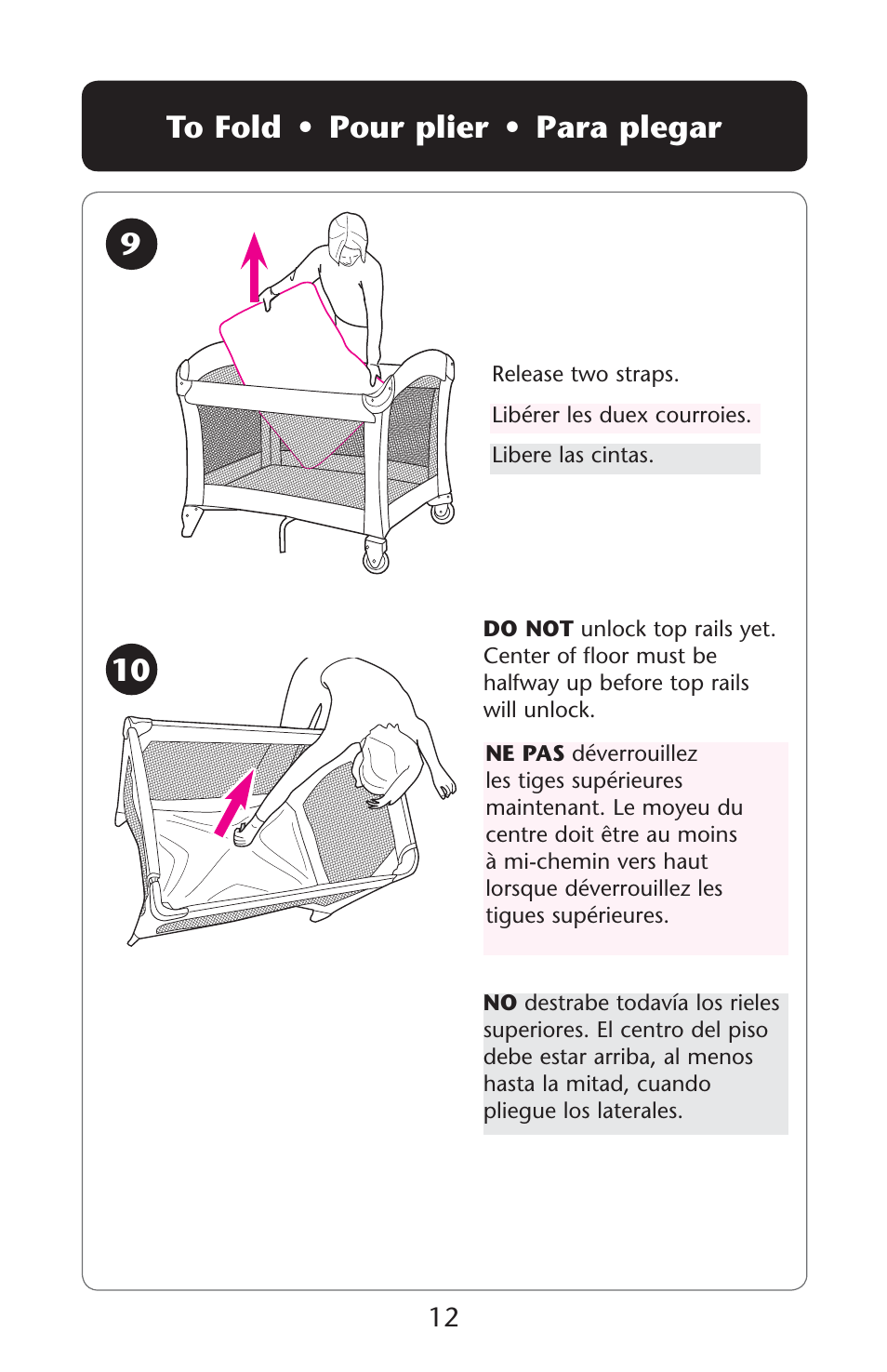 Graco Pack 'n Play ISPP119AC User Manual | Page 12 / 52