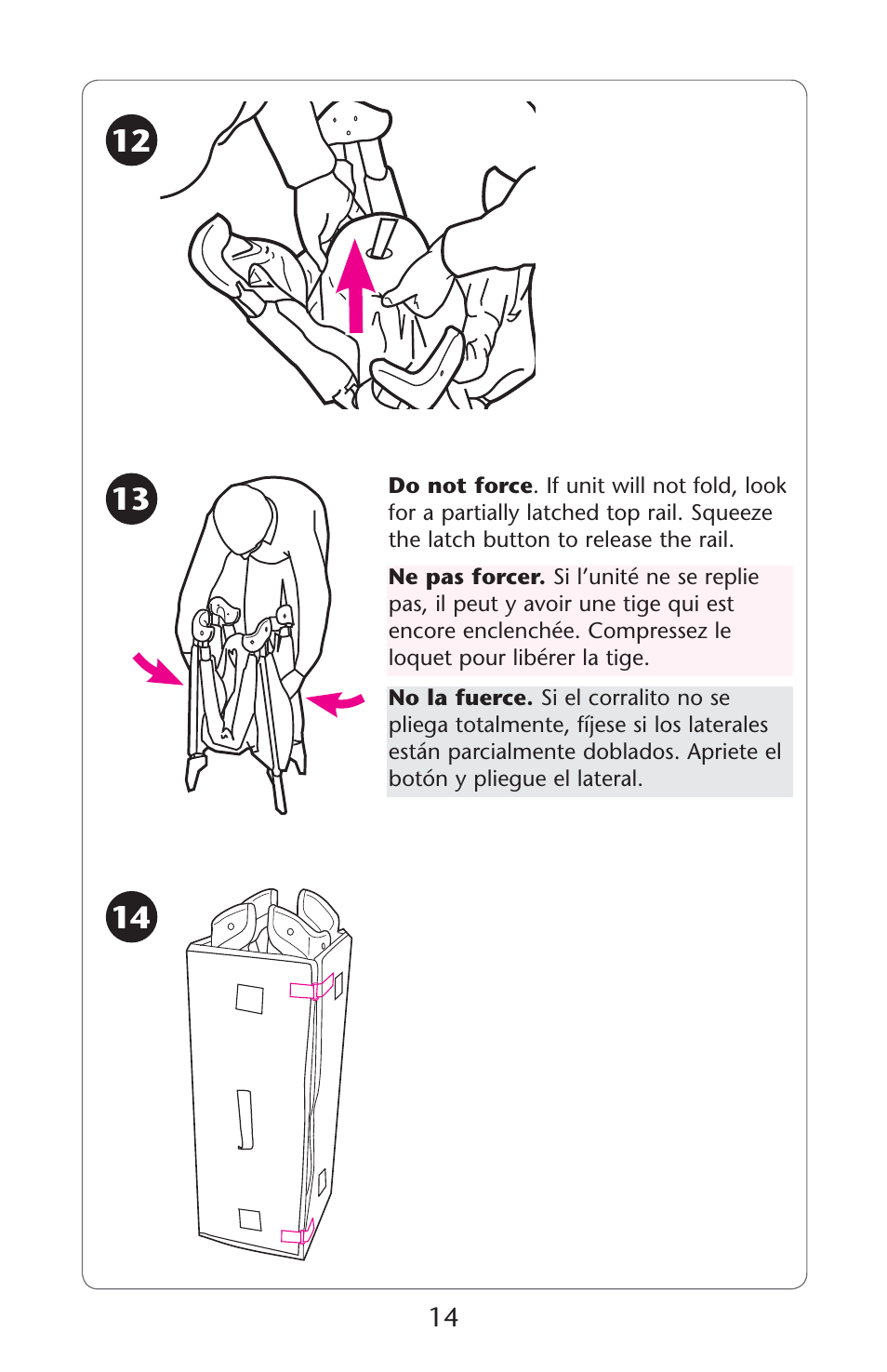 Graco Pack 'n Play ISPP119AC User Manual | Page 14 / 52