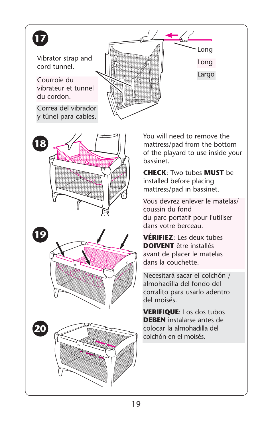 Graco Pack 'n Play ISPP119AC User Manual | Page 19 / 52