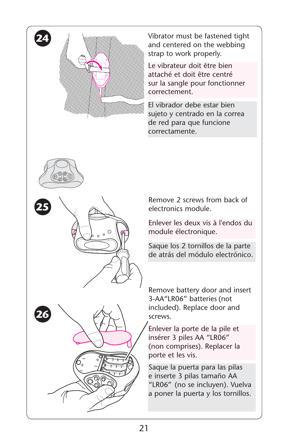 Graco Pack 'n Play ISPP119AC User Manual | Page 21 / 52