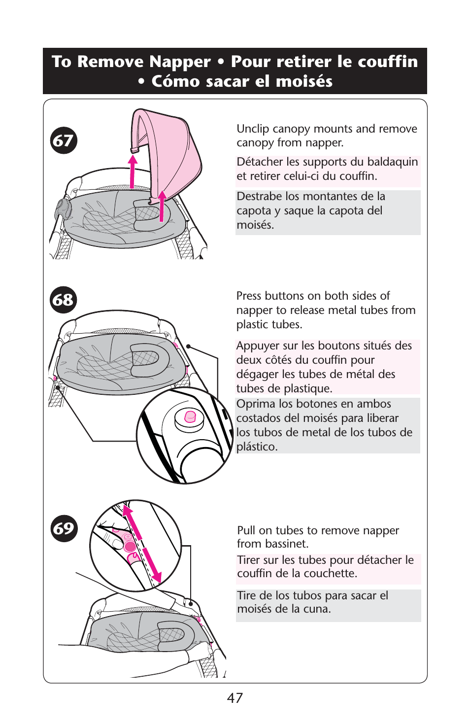 Graco Pack 'n Play ISPP119AC User Manual | Page 47 / 52