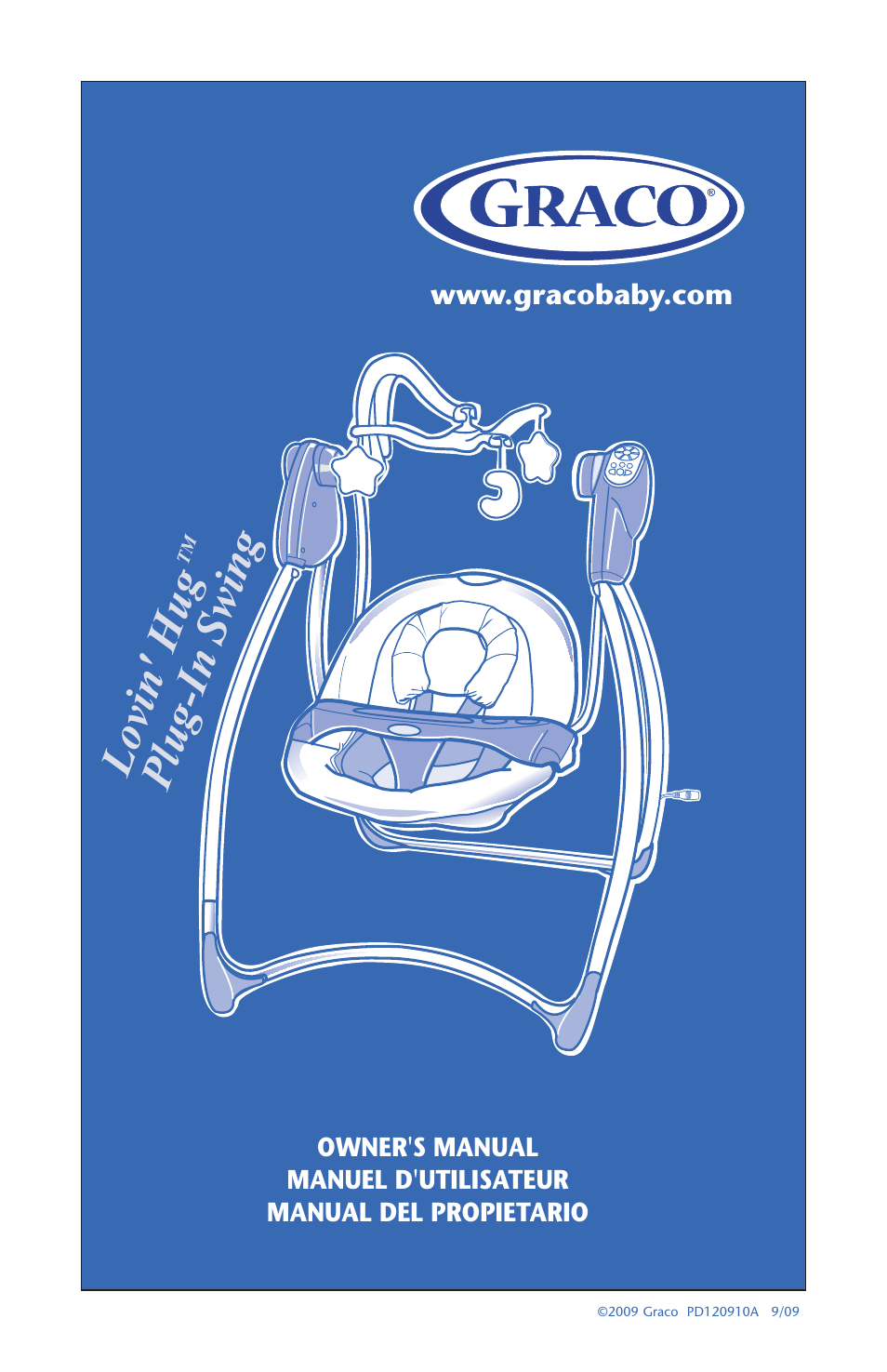 Graco Lovin' Hug PD120910A User Manual | 48 pages