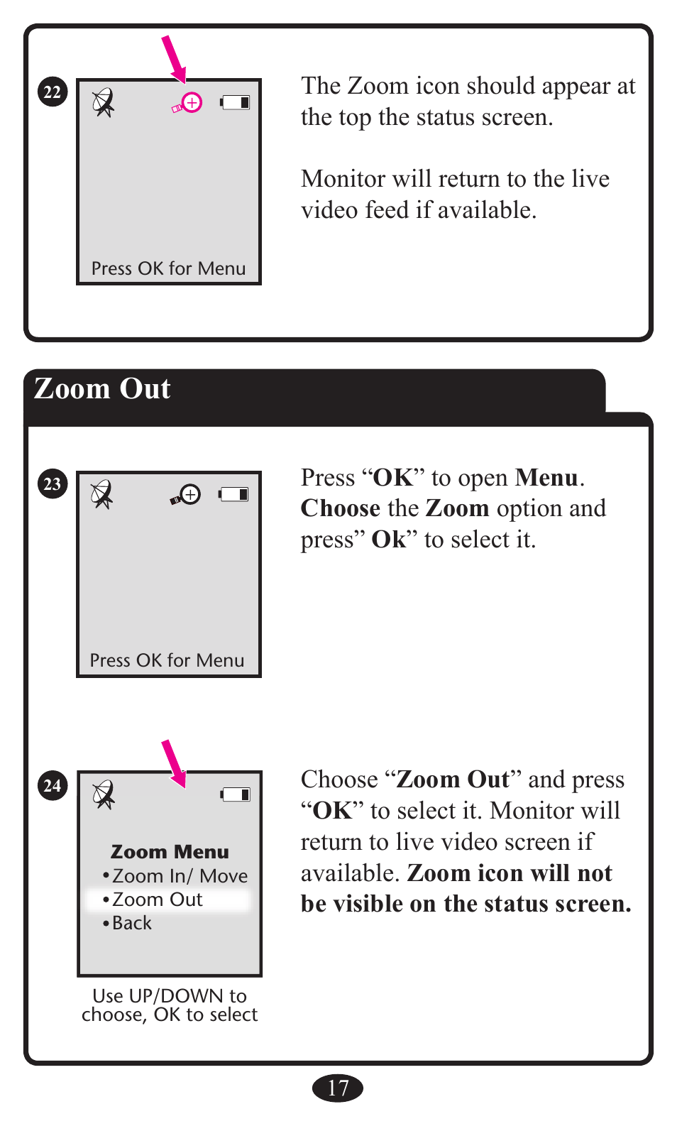 Zoom out | Graco 2797 User Manual | Page 17 / 73