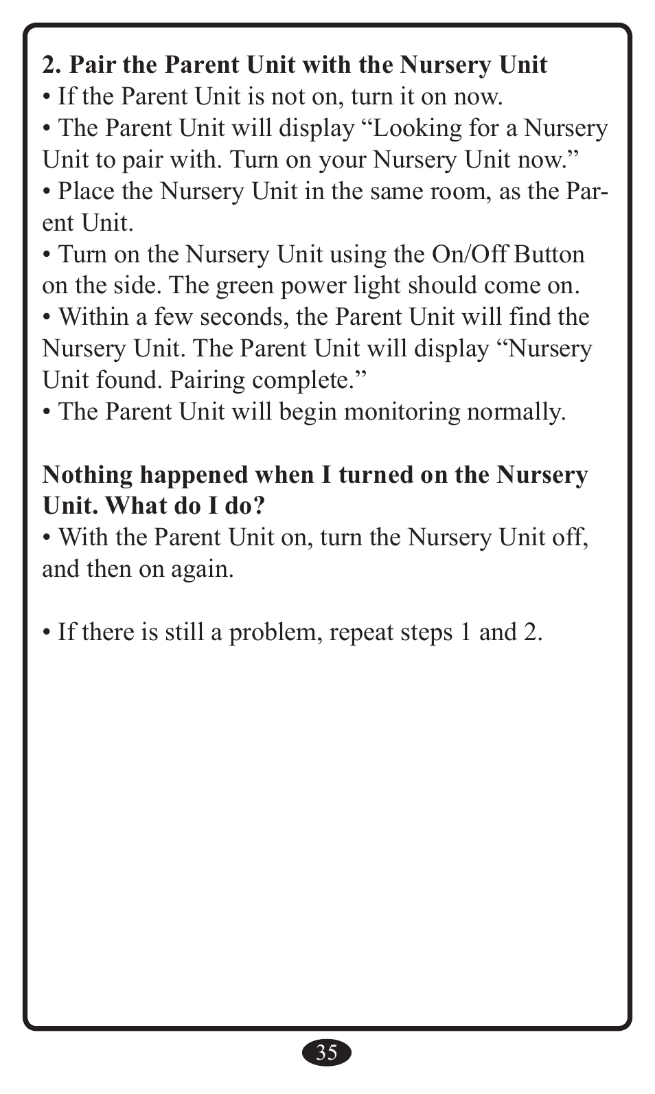 Graco 2797 User Manual | Page 35 / 73