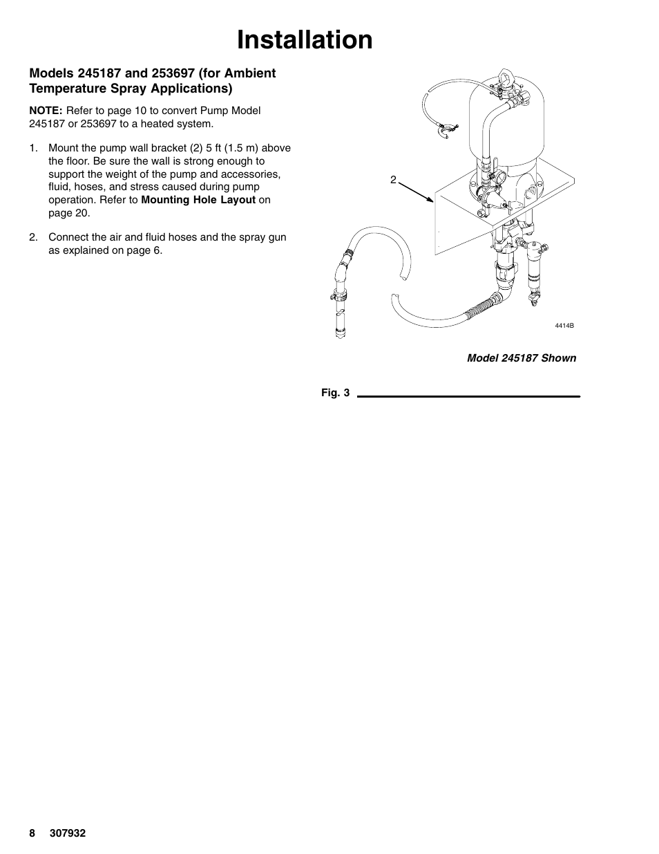 Installation | Graco Bulldog 245187 User Manual | Page 8 / 22