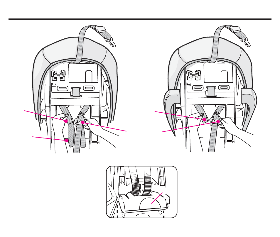 Point models overhead shield models, Operations and adjustments | Graco ComfortSport ISPC099BA User Manual | Page 23 / 92