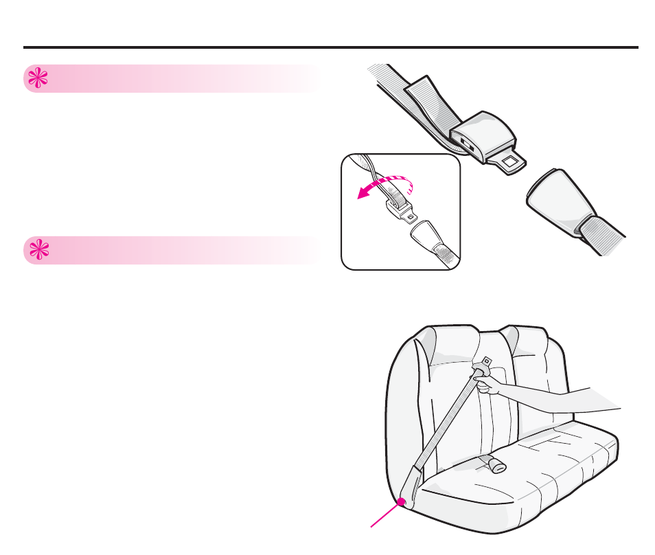 Vehicle seat belts | Graco ComfortSport ISPC099BA User Manual | Page 30 / 92