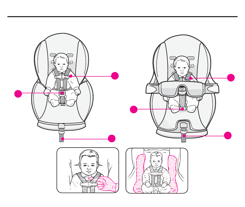 Colocar al ni o en el asiento de seguridad | Graco ComfortSport ISPC099BA User Manual | Page 63 / 92