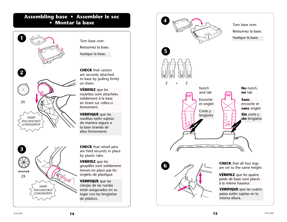 Graco 4511 User Manual | Page 15 / 28