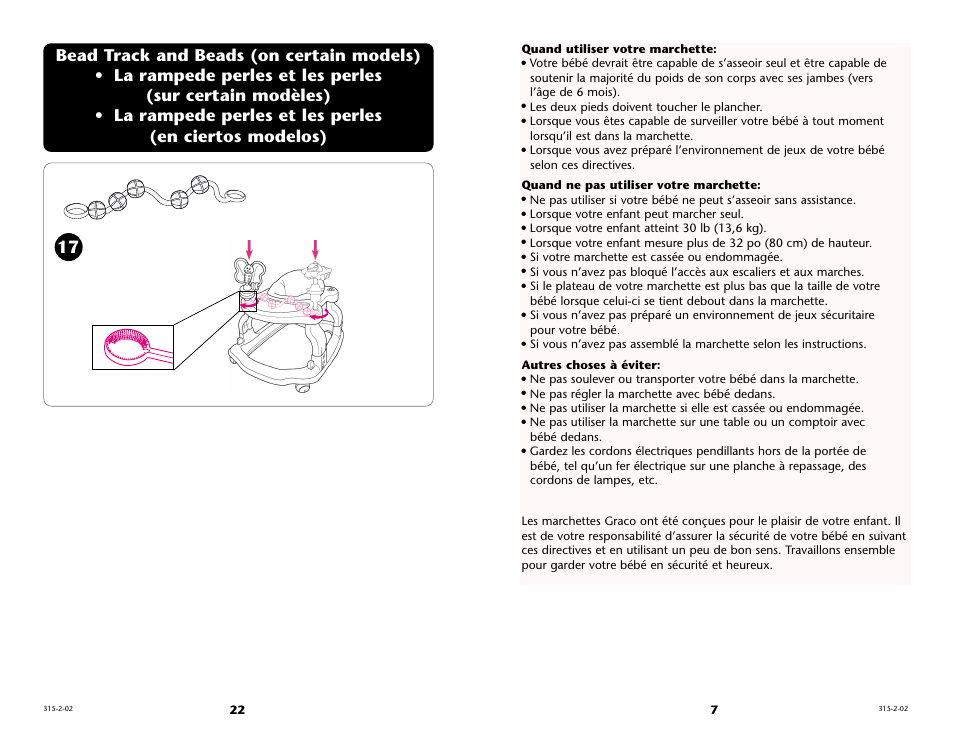 Graco 4511 User Manual | Page 22 / 28