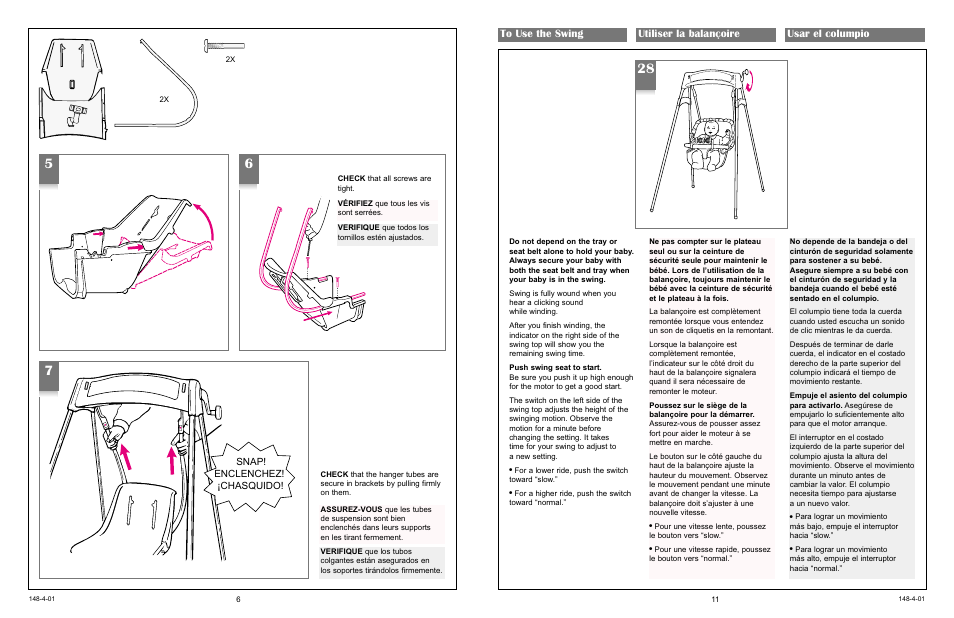 Graco 1135 User Manual | Page 6 / 16