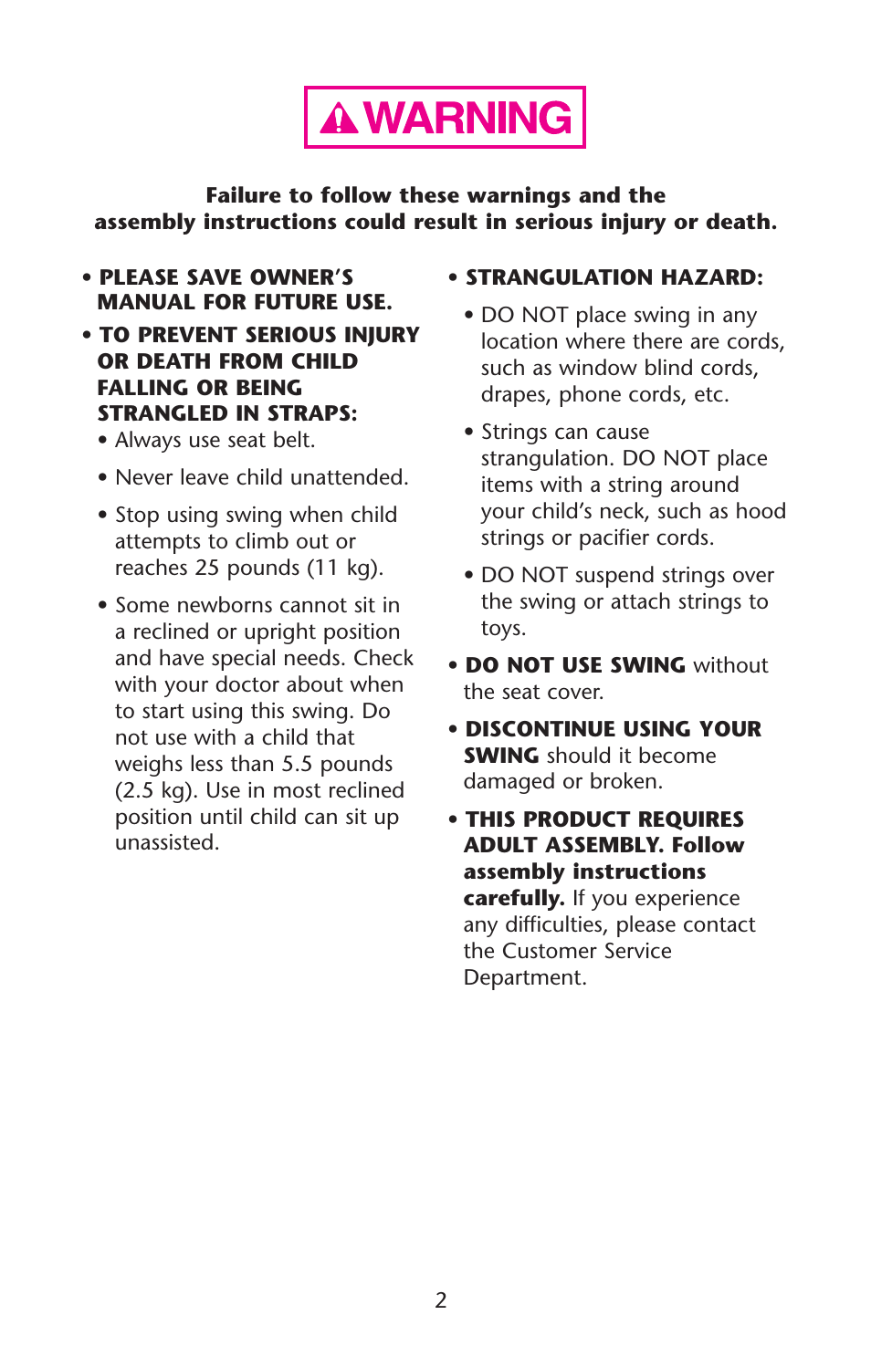 Graco ISPS035AB User Manual | Page 2 / 40