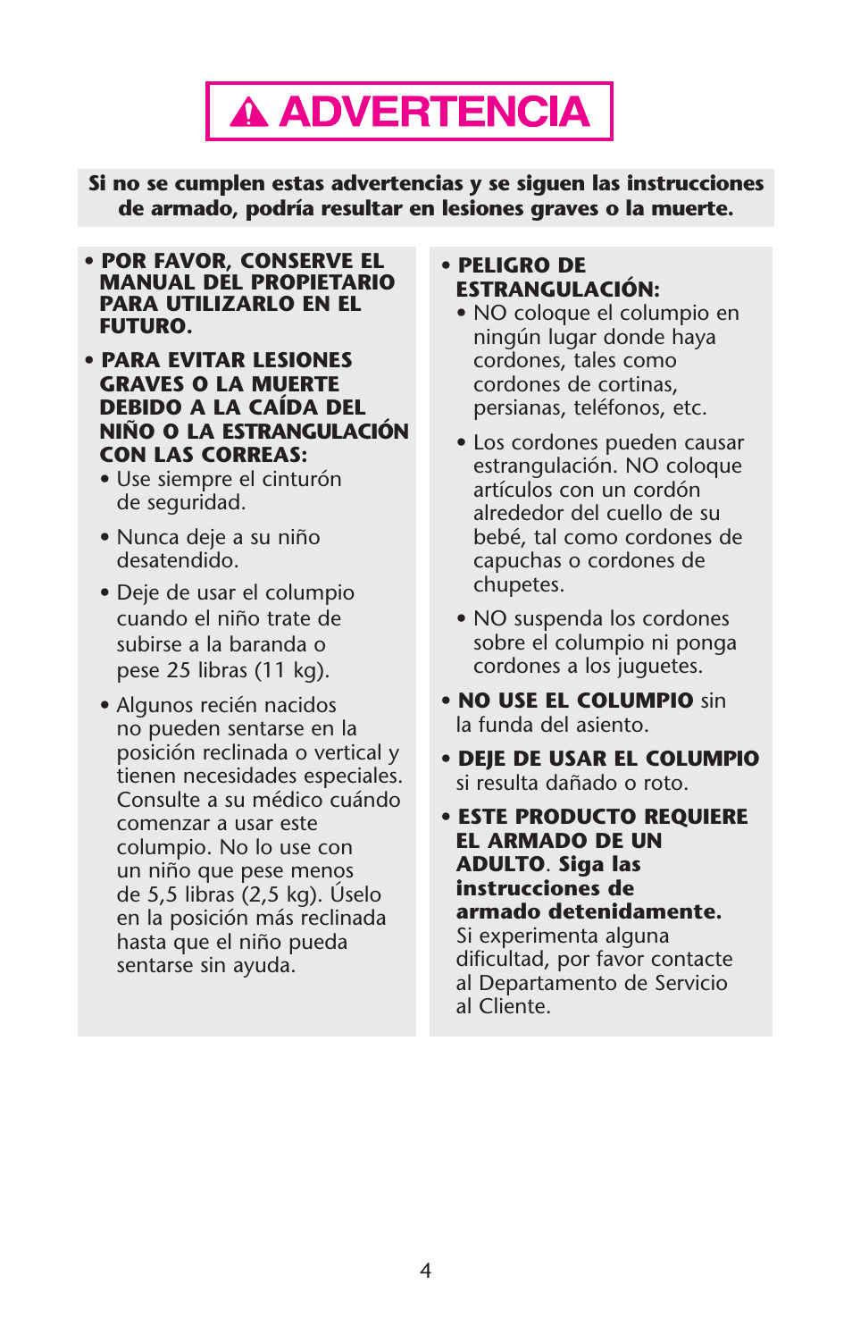 Graco ISPS035AB User Manual | Page 4 / 40