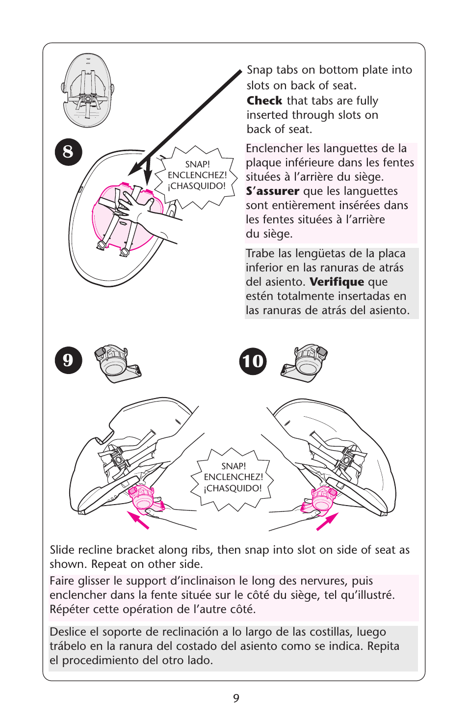 Graco ISPS035AB User Manual | Page 9 / 40