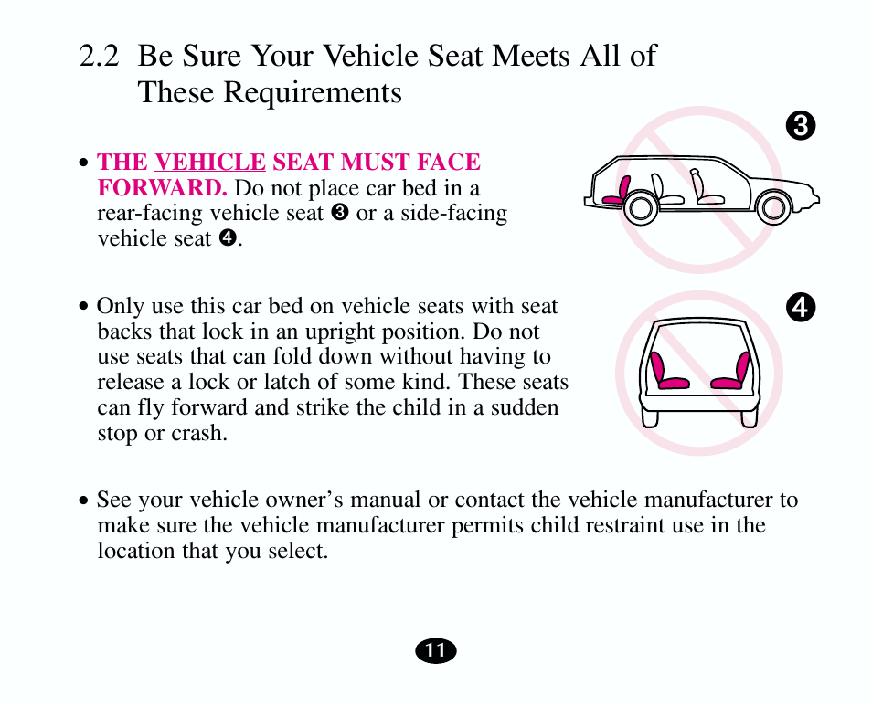 Graco 8403 User Manual | Page 11 / 36