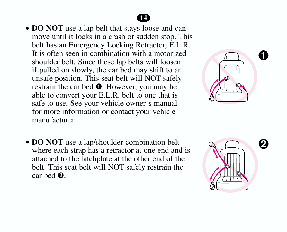 Graco 8403 User Manual | Page 14 / 36