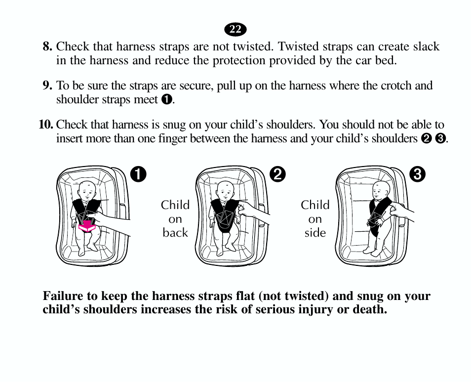 Кл м | Graco 8403 User Manual | Page 22 / 36