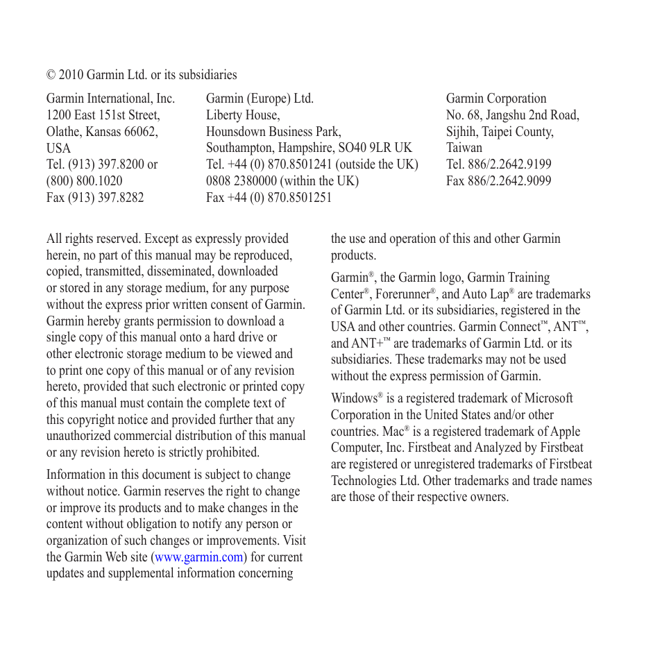Graco FORERUNNER 110 User Manual | Page 2 / 16