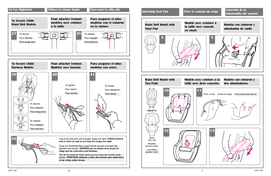 Graco 3848 User Manual | Page 14 / 20