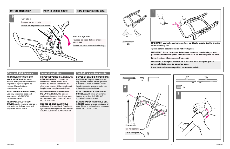 Graco 3848 User Manual | Page 16 / 20