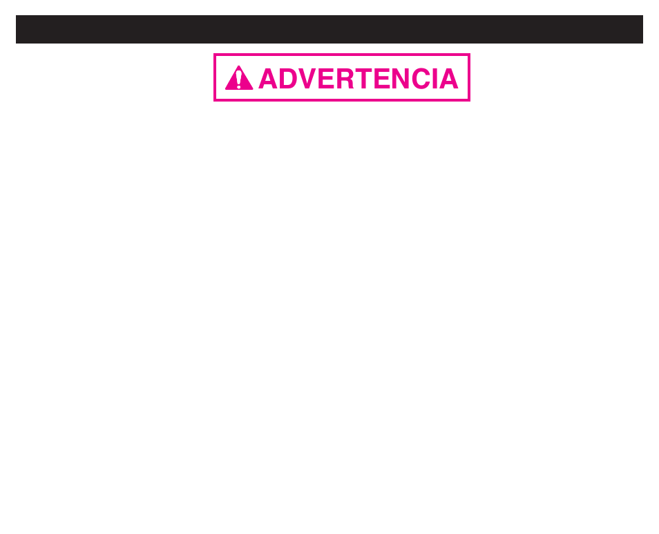 Advertencia | Graco Nautilus 1753283 User Manual | Page 68 / 128