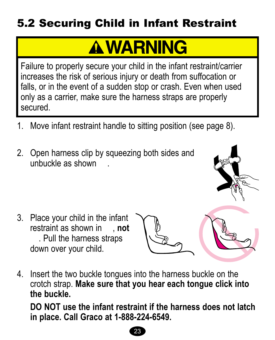 Graco 8474 User Manual | Page 23 / 66