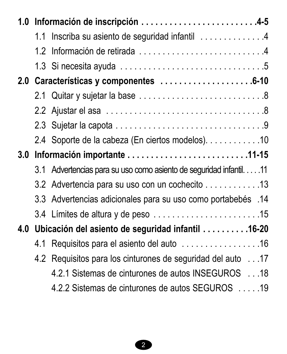 Graco 8474 User Manual | Page 35 / 66