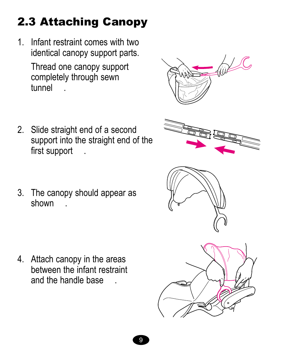 Graco 8474 User Manual | Page 9 / 66