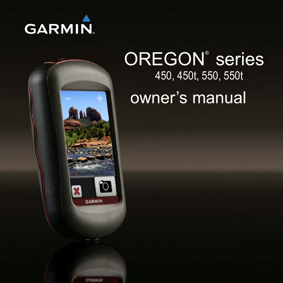 Garmin Oregon 450 User Manual | 52 pages