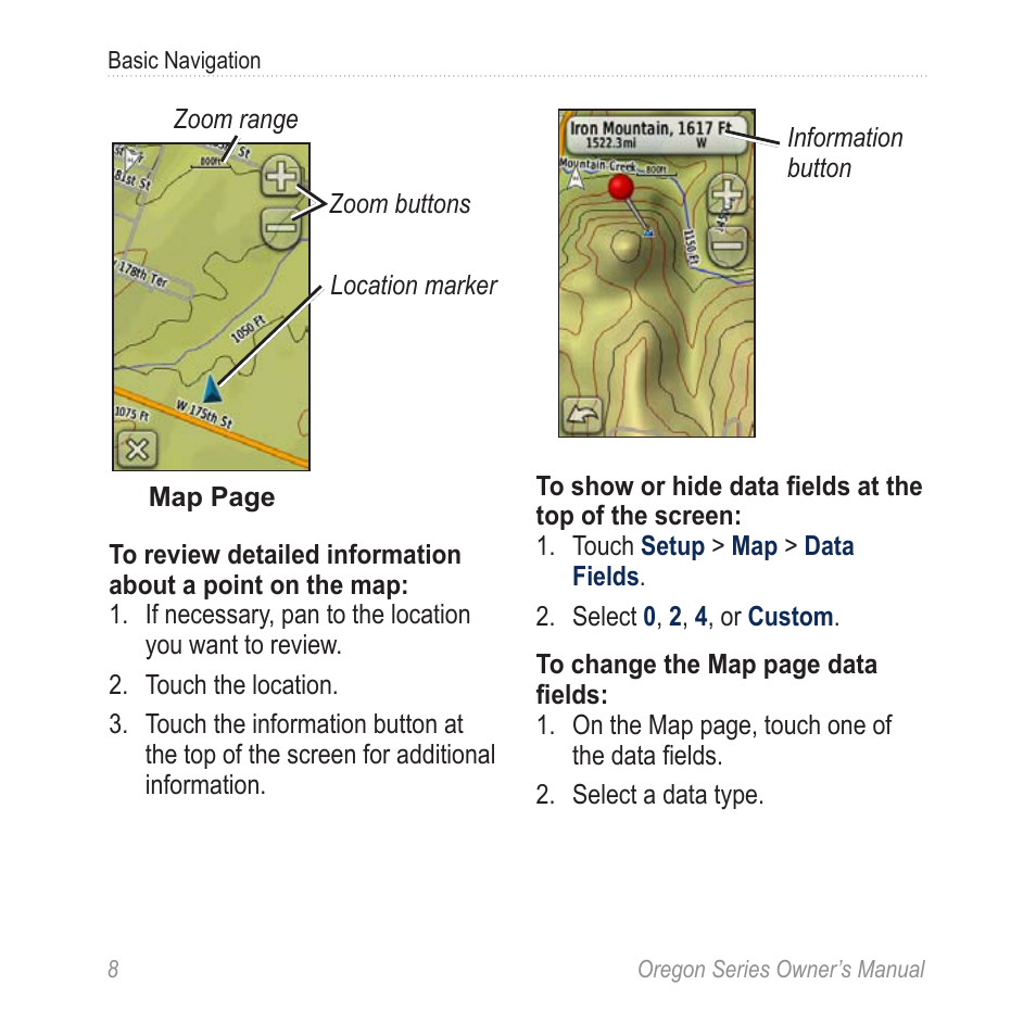 Garmin Oregon 450 User Manual | Page 14 / 52