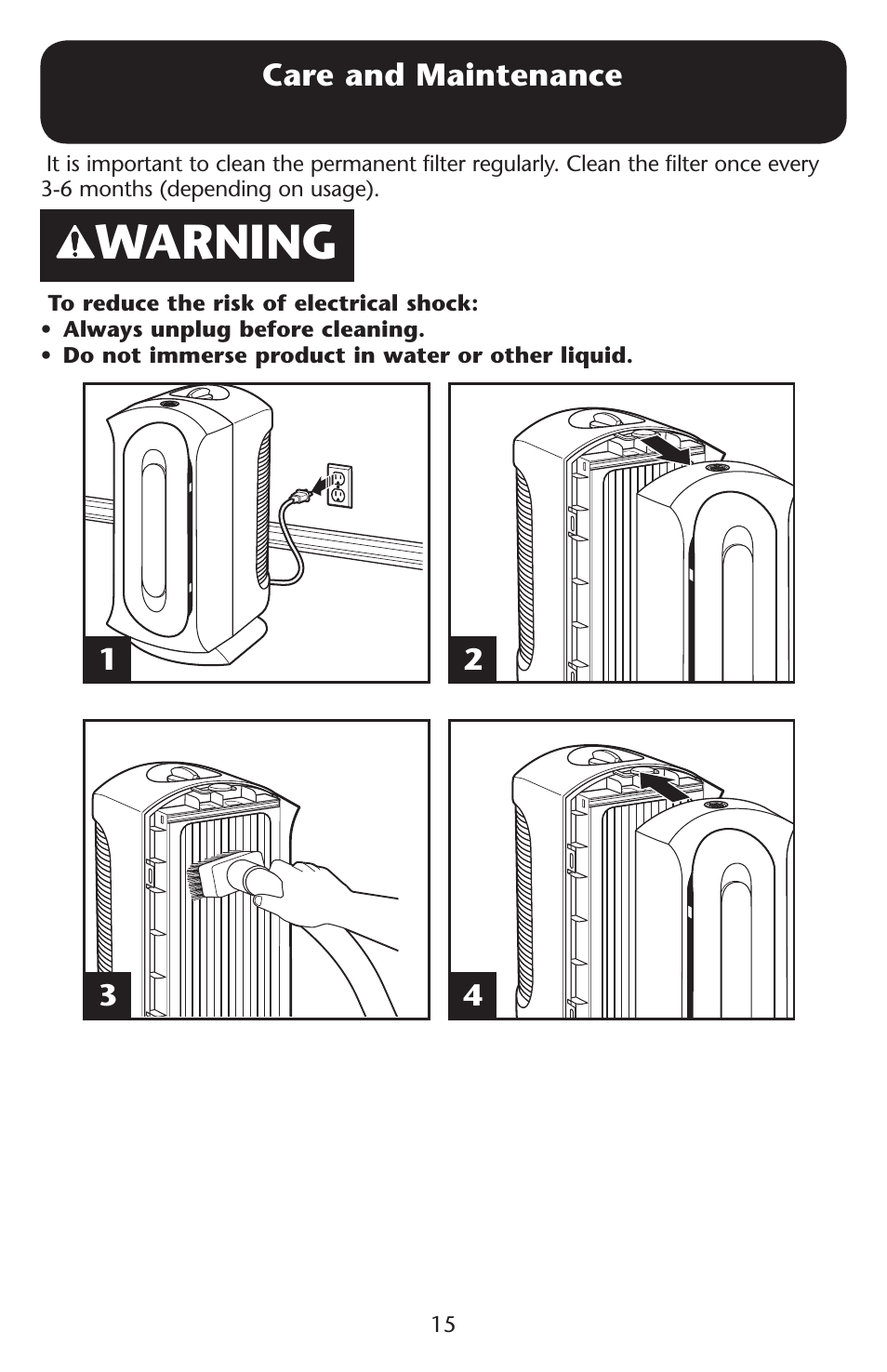 Warning | Graco ISPD024AB User Manual | Page 15 / 20