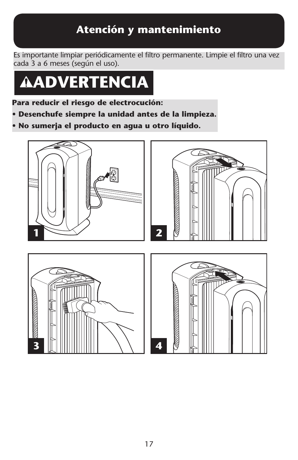 Advertencia | Graco ISPD024AB User Manual | Page 17 / 20