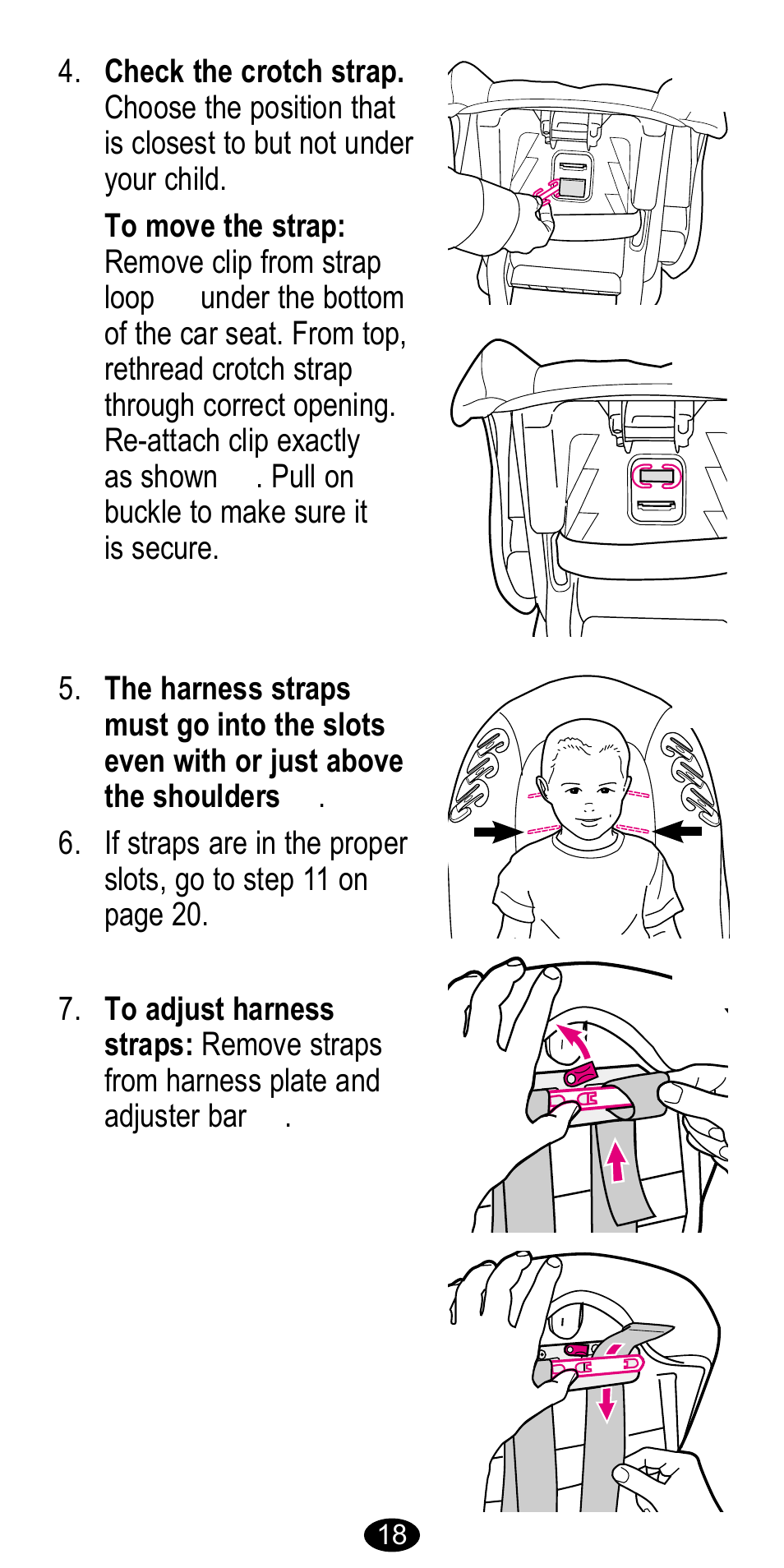 Graco CarGo 8485 User Manual | Page 18 / 68