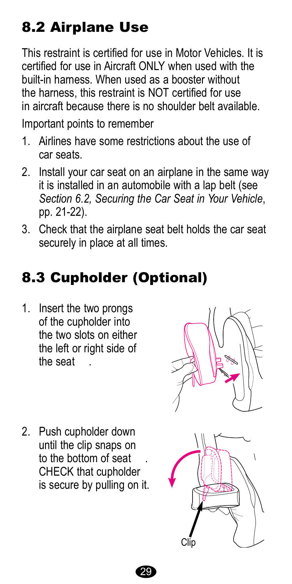 Graco CarGo 8485 User Manual | Page 29 / 68