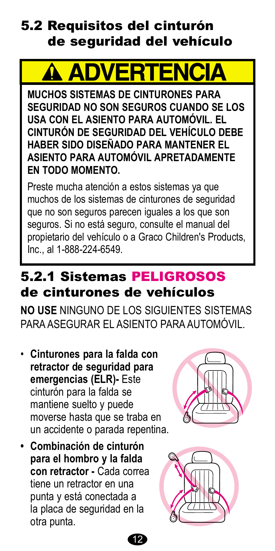 Graco CarGo 8485 User Manual | Page 46 / 68