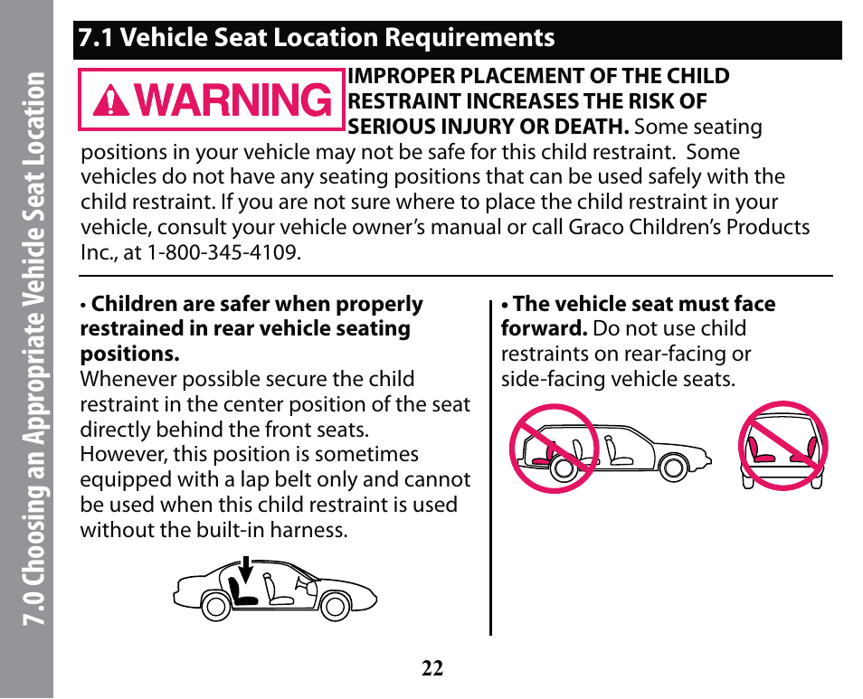 Graco SMART SEAT PD163434A User Manual | Page 22 / 60