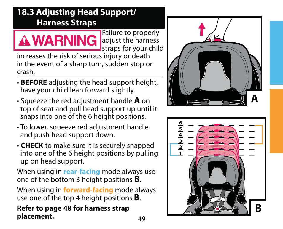 Graco SMART SEAT PD163434A User Manual | Page 49 / 60