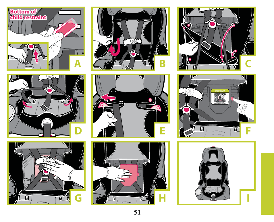 Graco SMART SEAT PD163434A User Manual | Page 51 / 60