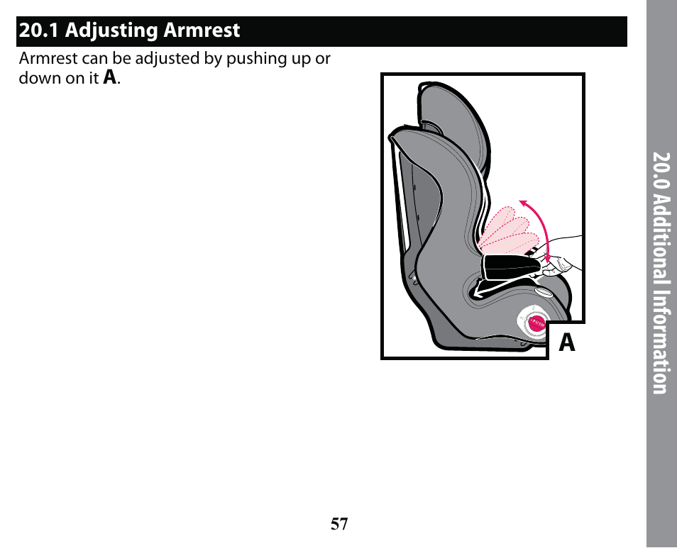 0 a dditional inf orma tion | Graco SMART SEAT PD163434A User Manual | Page 57 / 60
