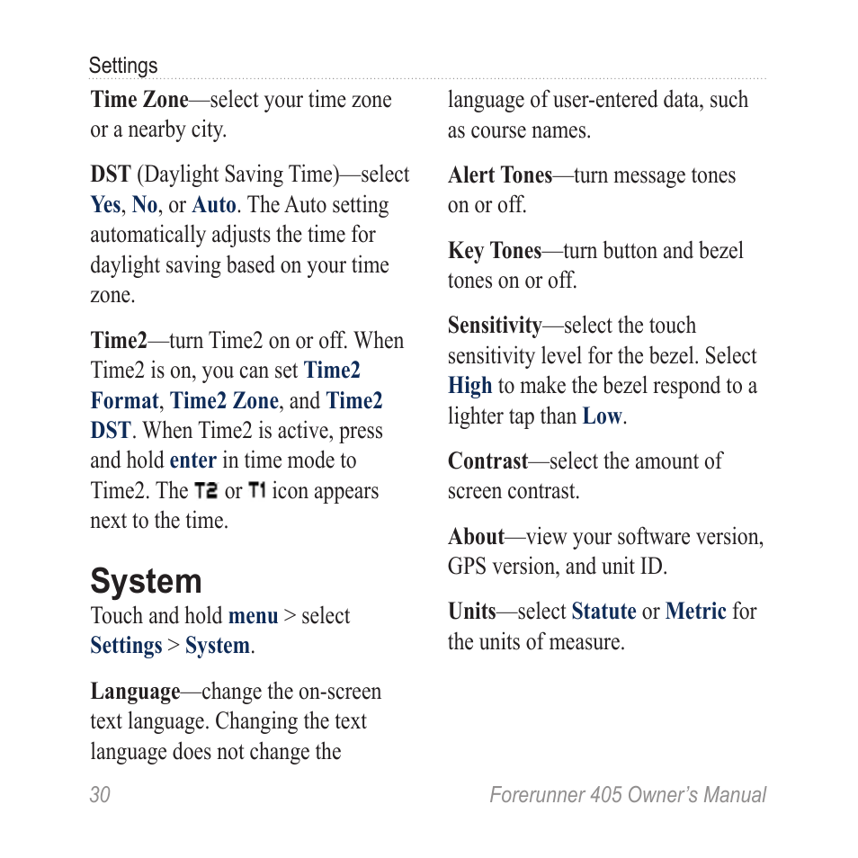 System | Graco 405 User Manual | Page 36 / 56