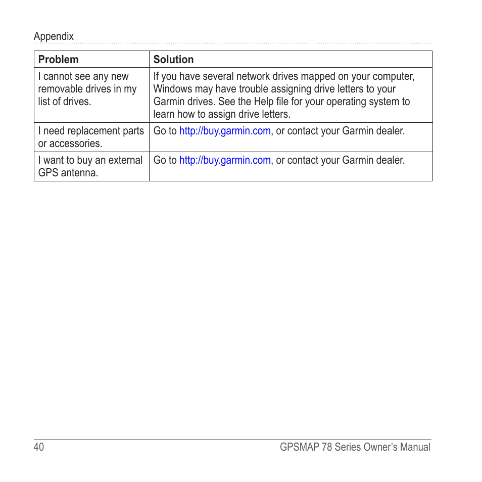 Garmin GPSMAP 78sc User Manual | Page 44 / 48